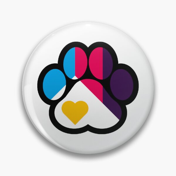 Item preview, Pride Paw - Poly designed and sold by TuftsNTails.