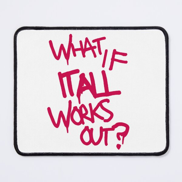 Item preview, What if it All Works Out Pink Graffiti designed and sold by digifaxdesign.