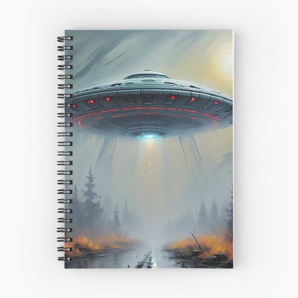 Item preview, UFO over Road designed and sold by roswellboutique.