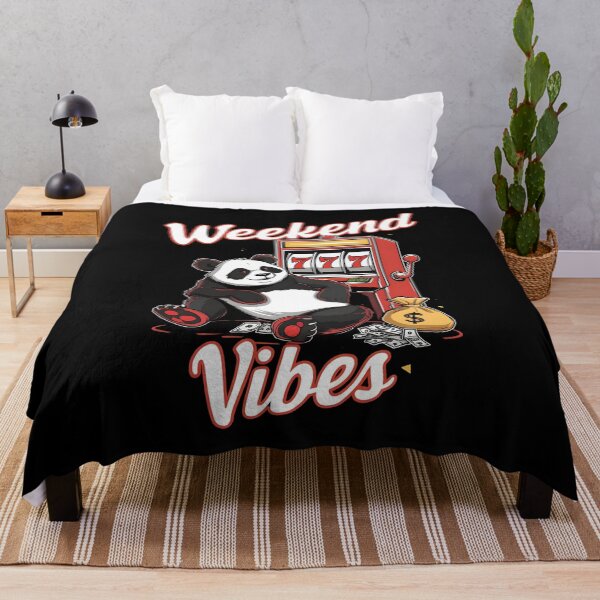 Item preview, Casino Gambling Panda Weekend Vibes  designed and sold by SloganExpress.