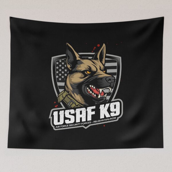 Item preview, Air Force Security Forces - Belgian Malinois designed and sold by GarmentMonkeyCo.