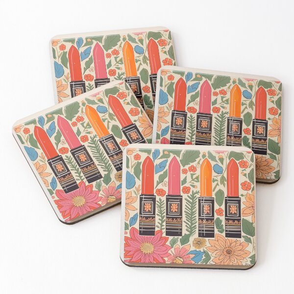 Item preview, Lipstick Art - Vibrant Lipstick Design designed and sold by 21 Dragonflies.