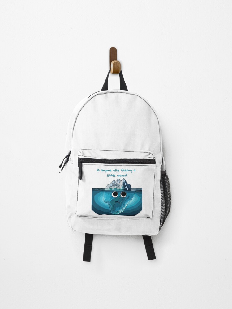 Thumbnail 1 of 3, Backpack, Climate Change designed and sold by UnderbiteShop.