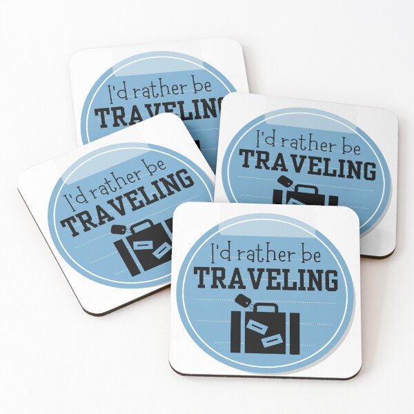 Item preview, I'd Rather Be Traveling designed and sold by tmachtan.