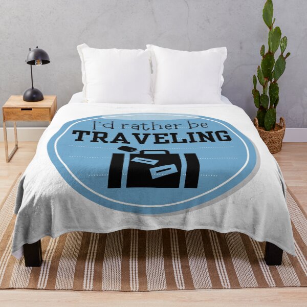 Item preview, I'd Rather Be Traveling designed and sold by tmachtan.