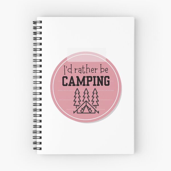 Item preview, I'd Rather Be Camping designed and sold by tmachtan.