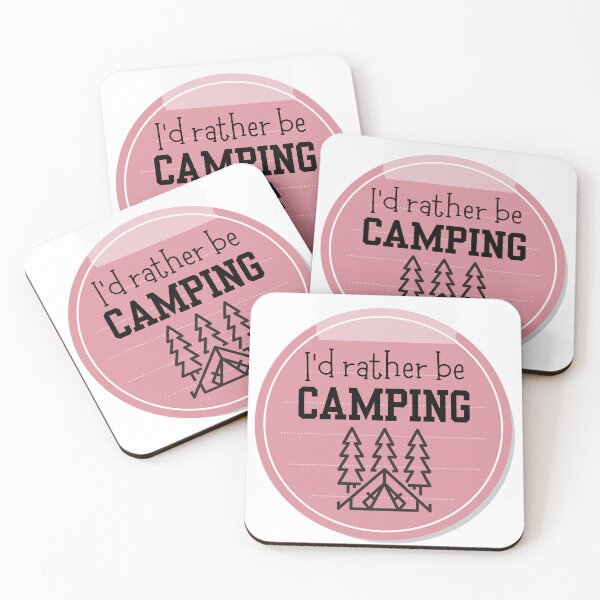 Item preview, I'd Rather Be Camping designed and sold by tmachtan.