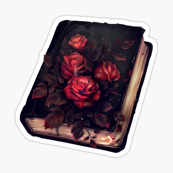 Dark Romance Book Sticker