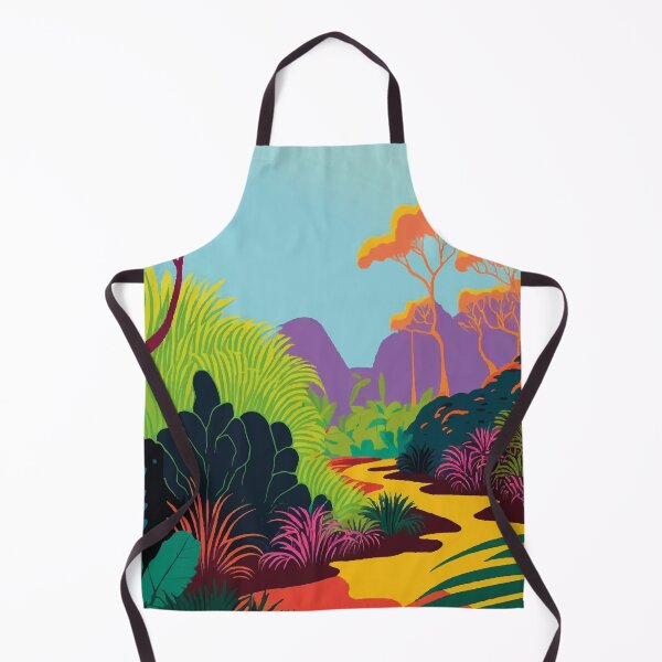 Item preview, Vibrant Jungle Forest Illustration designed and sold by 21 Dragonflies.