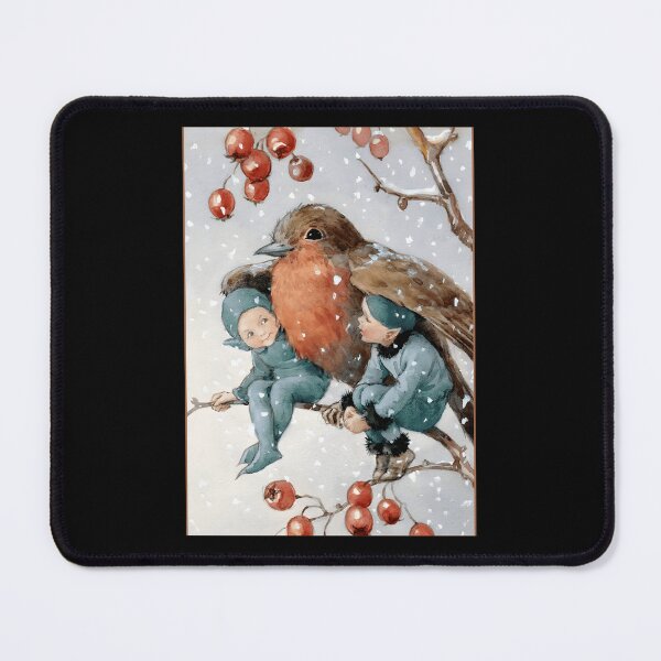 Item preview, 416 Christmas Elves Sheltering With A Robin - Margaret Tarrant	 designed and sold by gdmbgttepbl32.