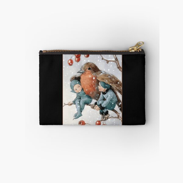 Item preview, 416 Christmas Elves Sheltering With A Robin - Margaret Tarrant	 designed and sold by gdmbgttepbl32.