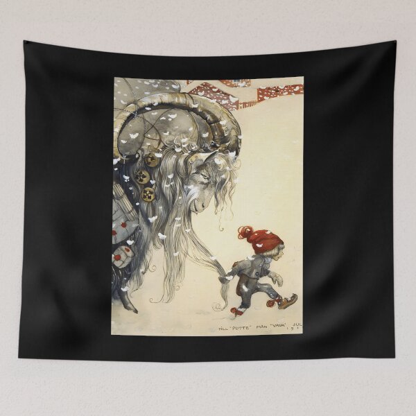 Item preview, 417 Yule Goat - John Bauer Christmas	 designed and sold by gdmbgttepbl32.