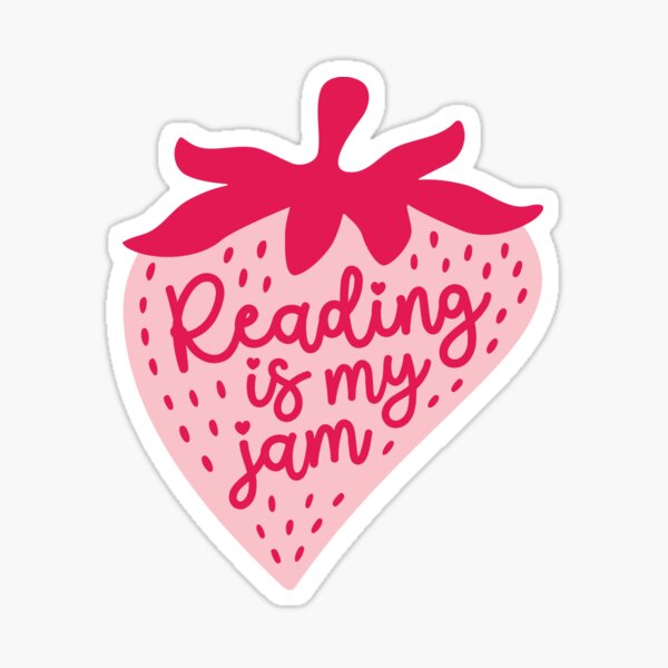 Item preview, Reading is my Jam Strawberry, Cute Reading Gift for Book Lover designed and sold by Littlstix.