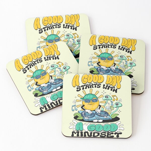 Item preview, A Good Day Starts With A Good Mindset designed and sold by Quartomazzy.