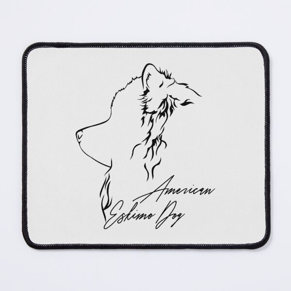 Item preview, American Eskimo Dog Profile Dogs Sled Dog designed and sold by dogarts.
