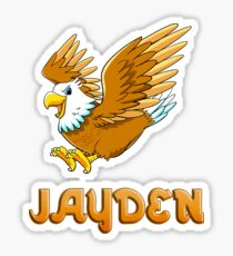Jayden Eagle Sticker Sticker