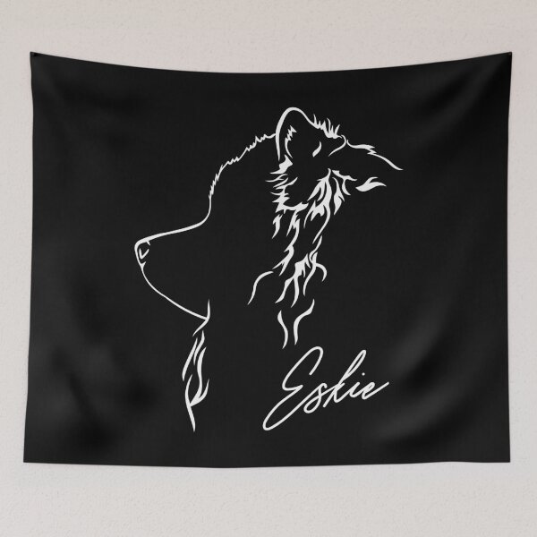Item preview, Eskie American Eskimo Dog Profile Dogs Sled Dog designed and sold by dogarts.