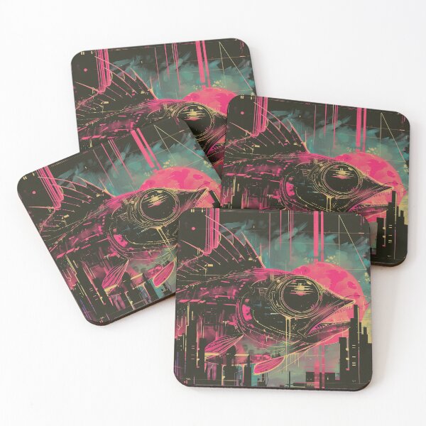 Item preview, Cyberpunk City Fish designed and sold by WaveVisions.