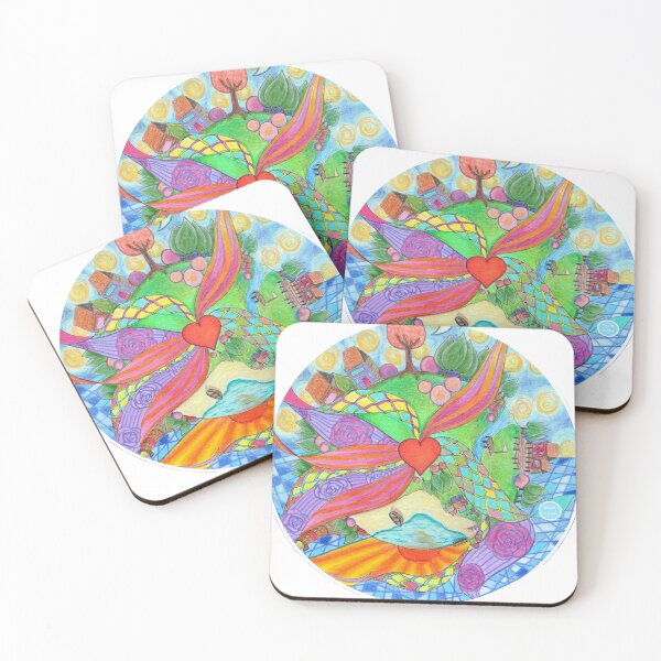 Item preview, Heart of My World designed and sold by Violet Treefrog.