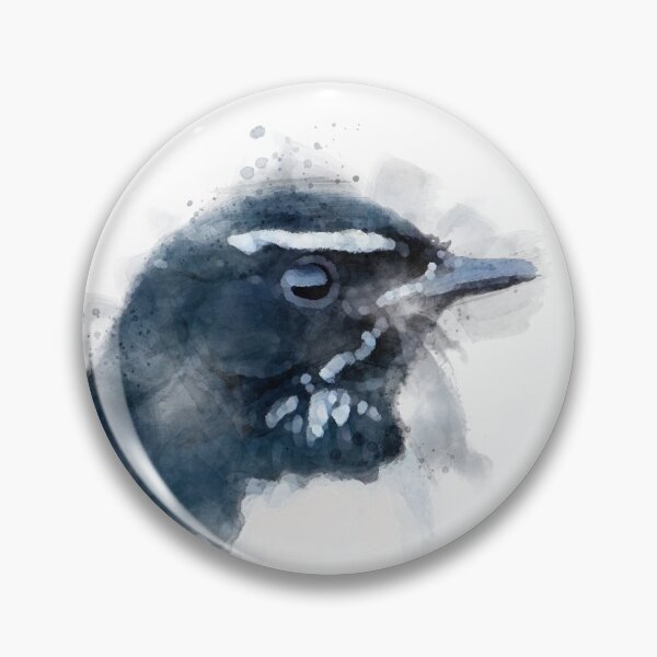 Item preview, Willie Wagtail Artwork designed and sold by Typeglyphs.