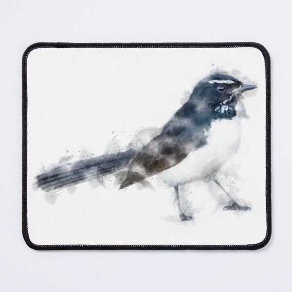 Item preview, Willie Wagtail Artwork designed and sold by Typeglyphs.
