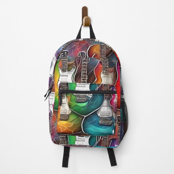 Item preview, Spectacular Colorful Guitar Pattern  designed and sold by DigiDreamyArt.