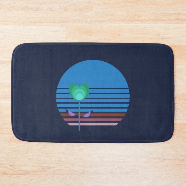 Item preview, Coastal Style Bauhaus Inspired Retro Sunset Flower 3 of 4 designed and sold by Beachy.