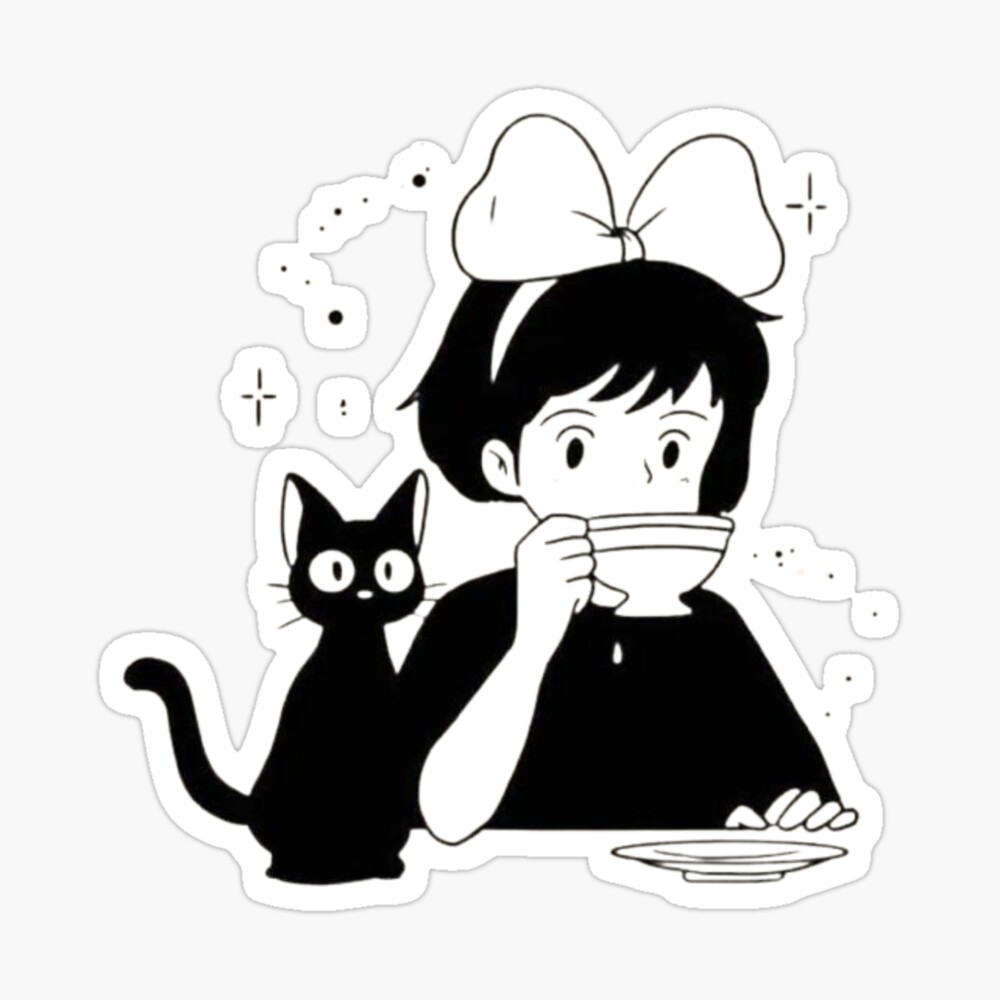 Minimalist Kiki's Delivery Service | Sticker