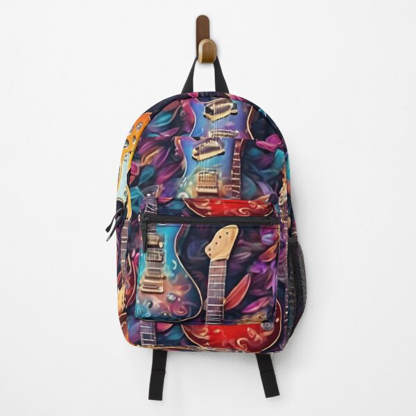 Item preview, Spectacular Colorful Guitar Pattern  designed and sold by DigiDreamyArt.