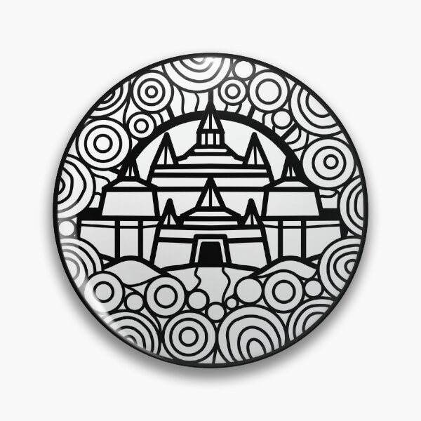 Item preview, Prairie Temple designed and sold by Kentrospectives.