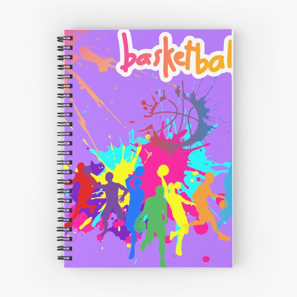 Item preview, Forma de tinta colorida de baloncesto designed and sold by AbeeRedB.
