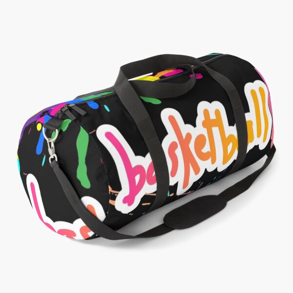 Aperçu de l'œuvre Forme d'encre colorée de basket-ball créée et vendue par AbeeRedB.