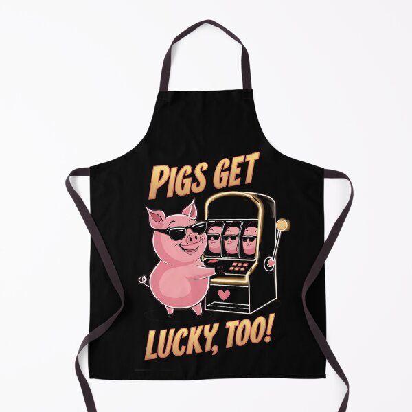 Item preview, Casino Gambling Pigs Get Lucky Too designed and sold by SloganExpress.