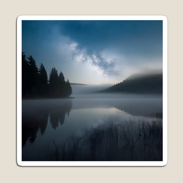 Item preview, Milky Way over Lake designed and sold by FieldScent.