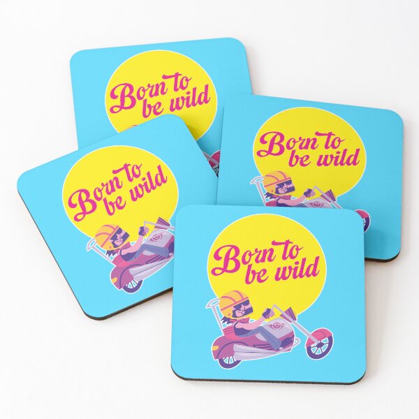 Item preview, Born to be wild, cool biker designed and sold by Mauswohn.