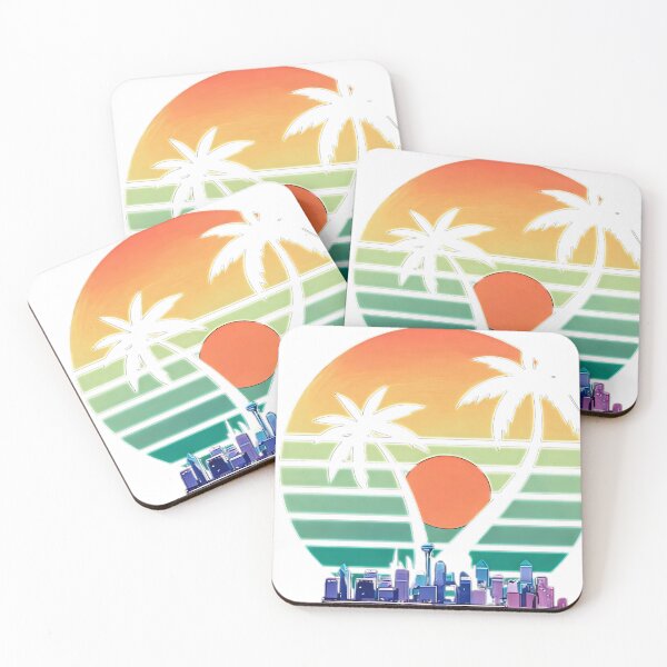 Item preview, Vibrant Sunset City designed and sold by TriForceDesign.