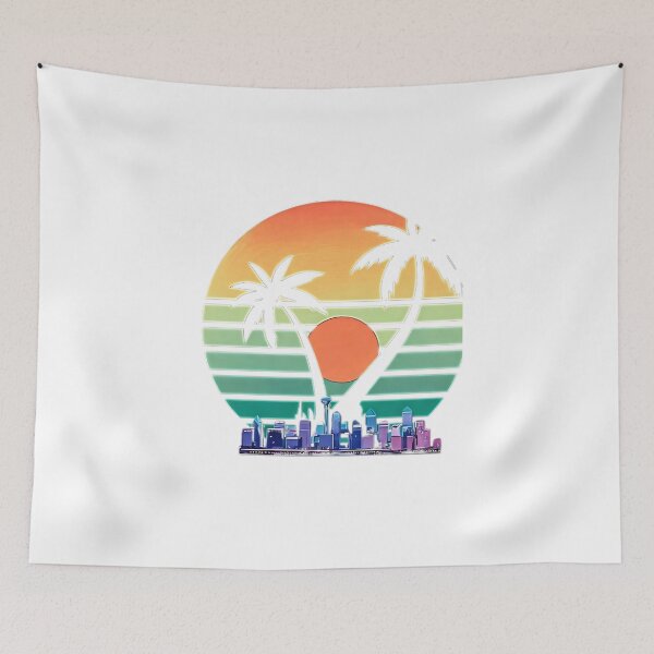 Item preview, Vibrant Sunset City designed and sold by TriForceDesign.