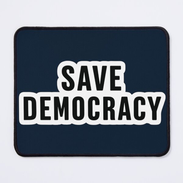 Item preview, Save democracy sticker designed and sold by Tape2Sticker.