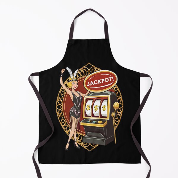 Item preview, Casino Gambling Jackpot Flapper Girl designed and sold by SloganExpress.