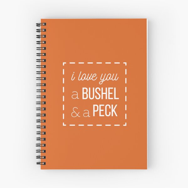 Item preview, I Love You a Bushel & A Peck designed and sold by tmachtan.