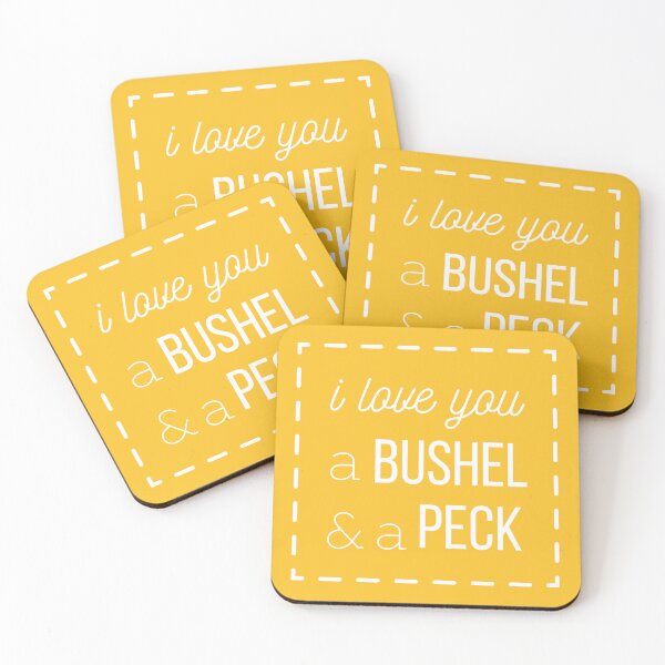 Item preview, I Love You a Bushel & A Peck designed and sold by tmachtan.