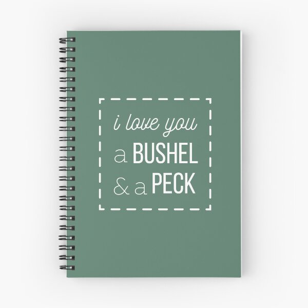 Item preview, I Love You a Bushel & A Peck designed and sold by tmachtan.
