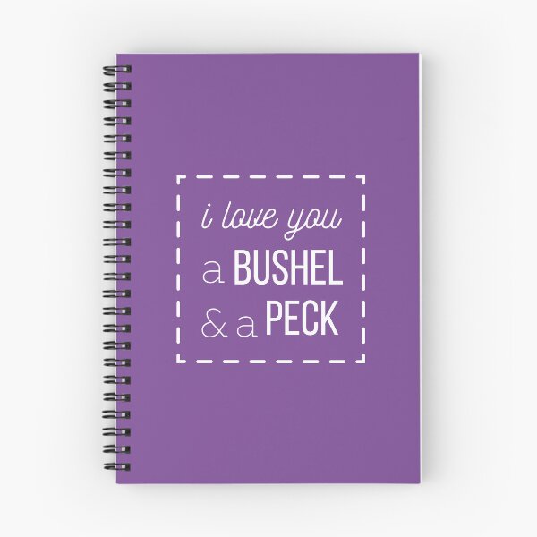 Item preview, I Love You a Bushel & A Peck designed and sold by tmachtan.