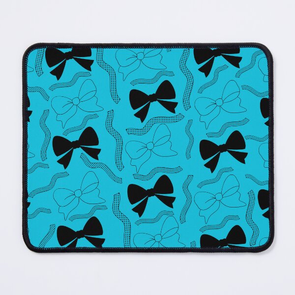 Item preview, Elegant Bows and Ribbons Pattern On Blue background On designed and sold by DesigntshirtWB.