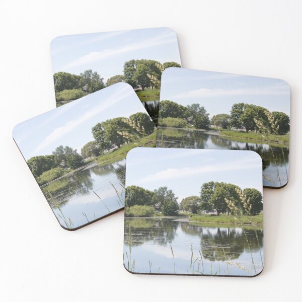 Item preview, Lake View on a Sunny Day designed and sold by DanelleDeeArt.
