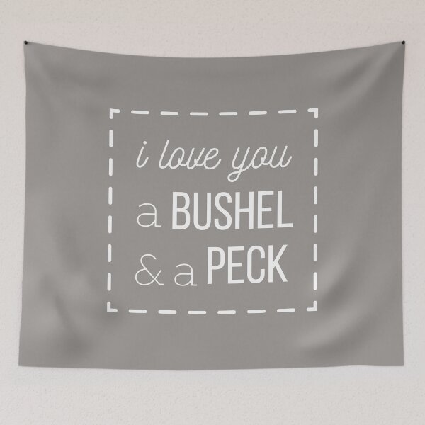 Item preview, I Love You a Bushel & A Peck designed and sold by tmachtan.