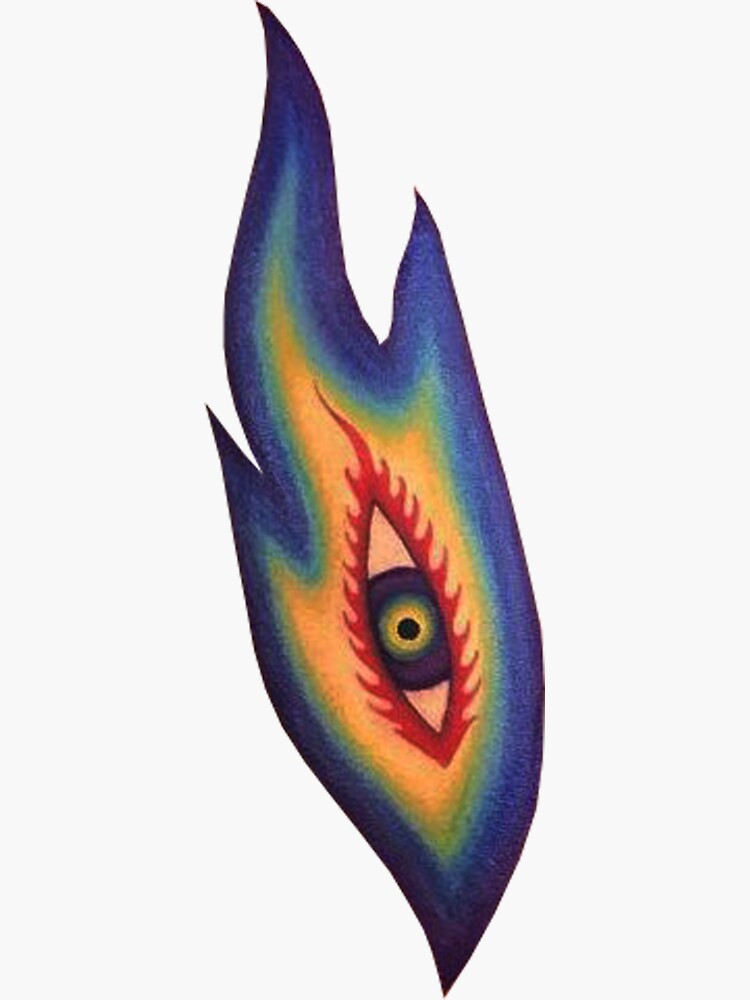 Thumbnail 3 of 3, Sticker, tool, alex grey, third eye designed and sold by Ratatatts.