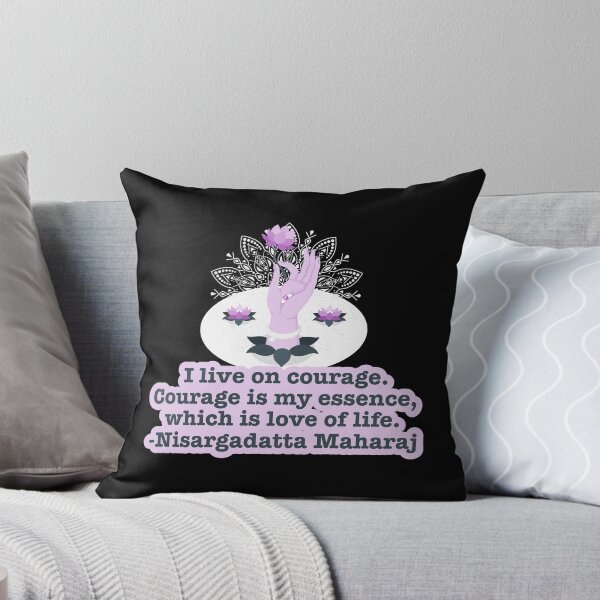 Item preview, I live on courage. Courage is my essence, which is love of life. designed and sold by niks1351.