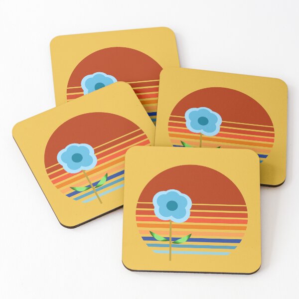 Item preview, Bauhaus Movement Style Bauhaus Inspired Coastal Flower 1 of 4 designed and sold by Beachy.