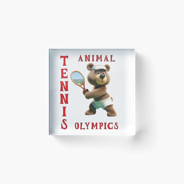 Item preview, Animal Olympics, Tennis designed and sold by HerbertFlenner.